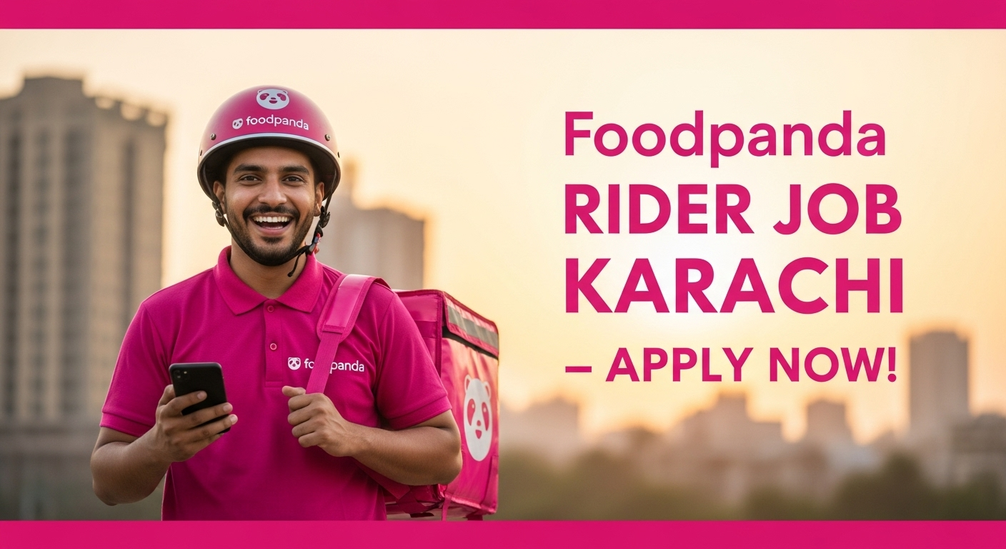 Apply for a Foodpanda Rider Job in Karachi