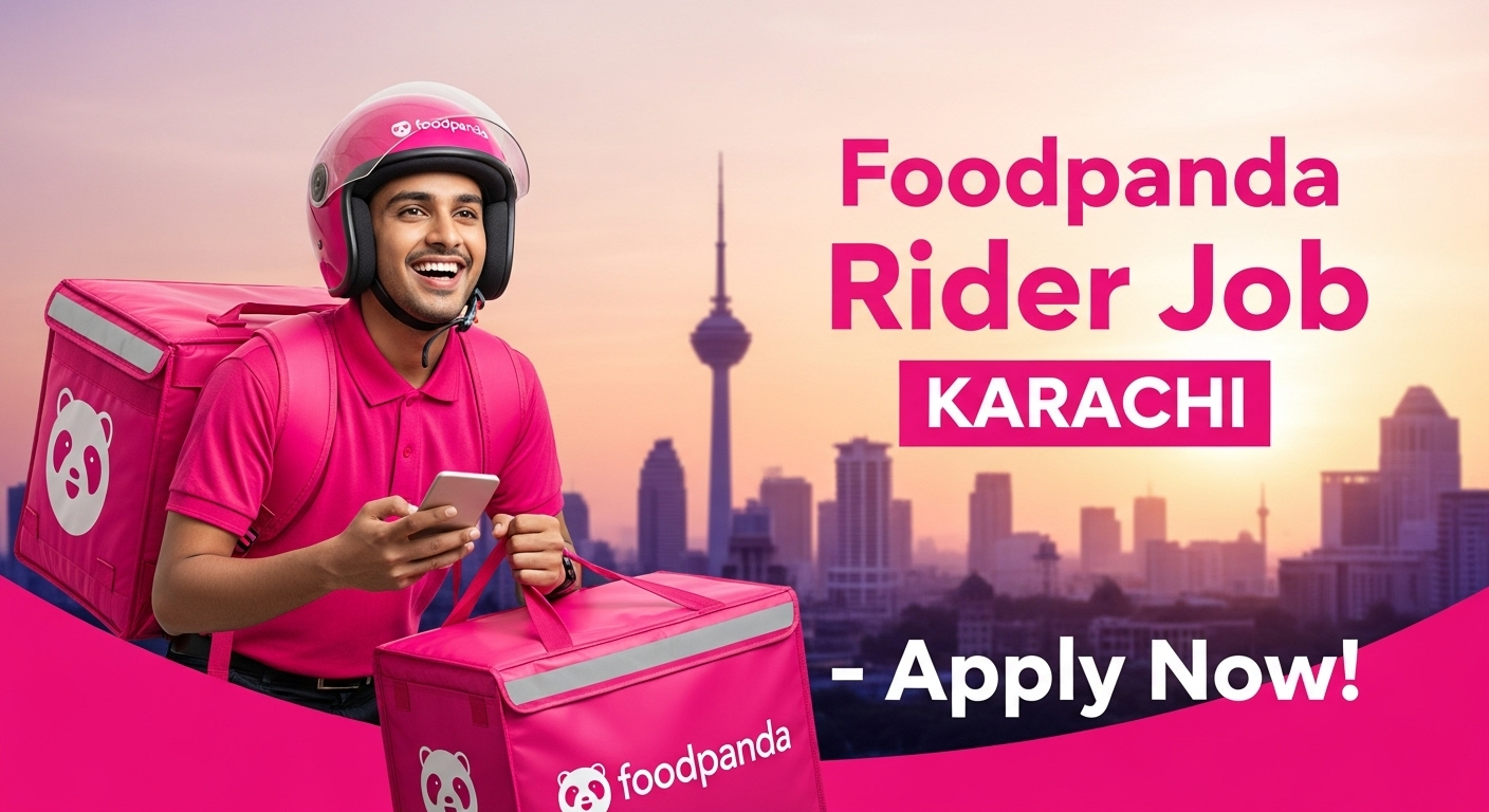 Apply for a Foodpanda Rider Job in Karachi